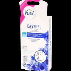 Bandes de cire pour visage Veet Easy-Gel | Action FR