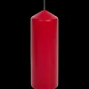 Bougie cylindrique Rouge Rouge | Action FR
