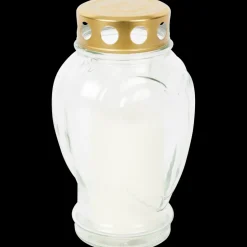 Bougie funéraire en verre | Action FR