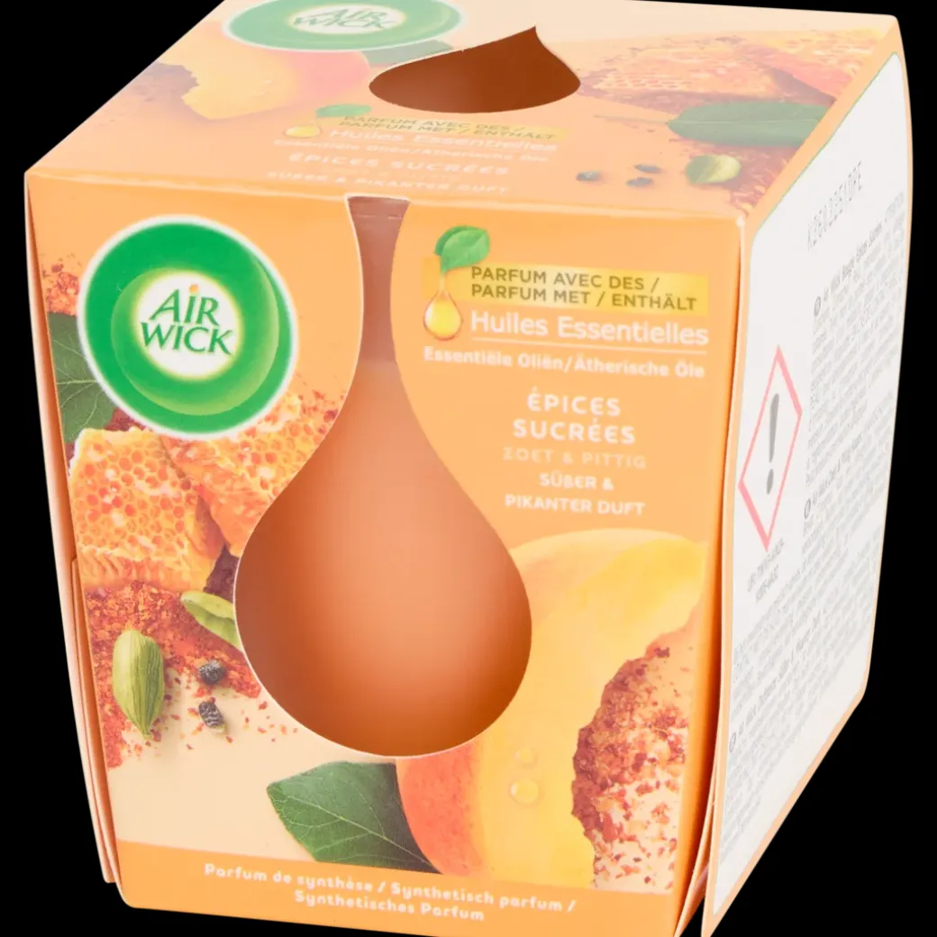 Bougie parfumée Air Wick Épices Douces Orange | Action FR