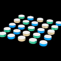 Bougies chauffe-plat colorées Candra | Action FR