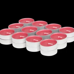 Bougies chauffe-plats parfumées Candra Baies rouges Rouge | Action FR