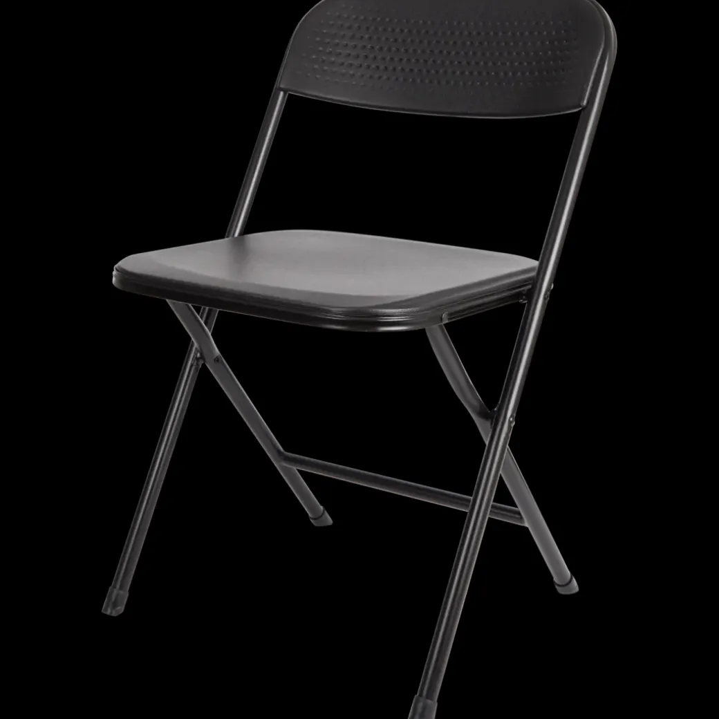 Chaise pliante Noir | Action FR