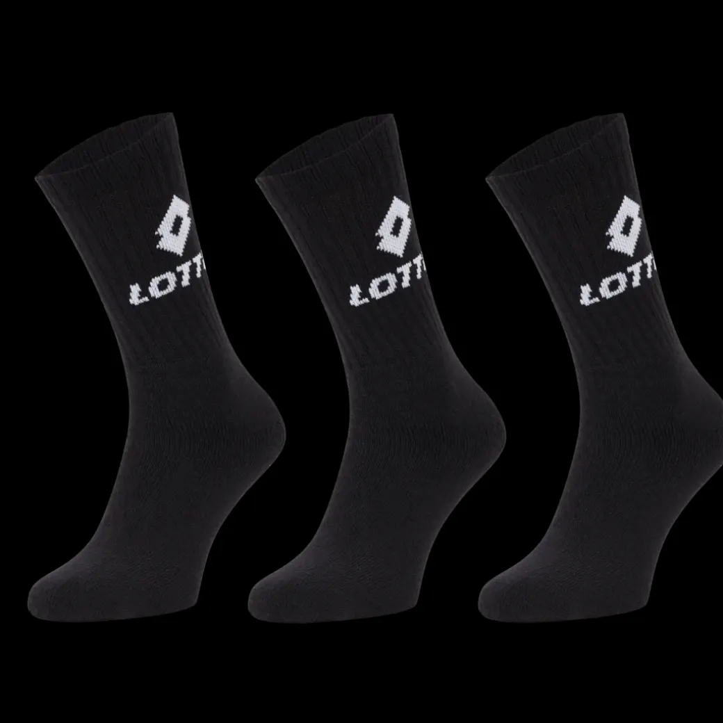 Chaussettes de sport Lotto Noir | Action FR
