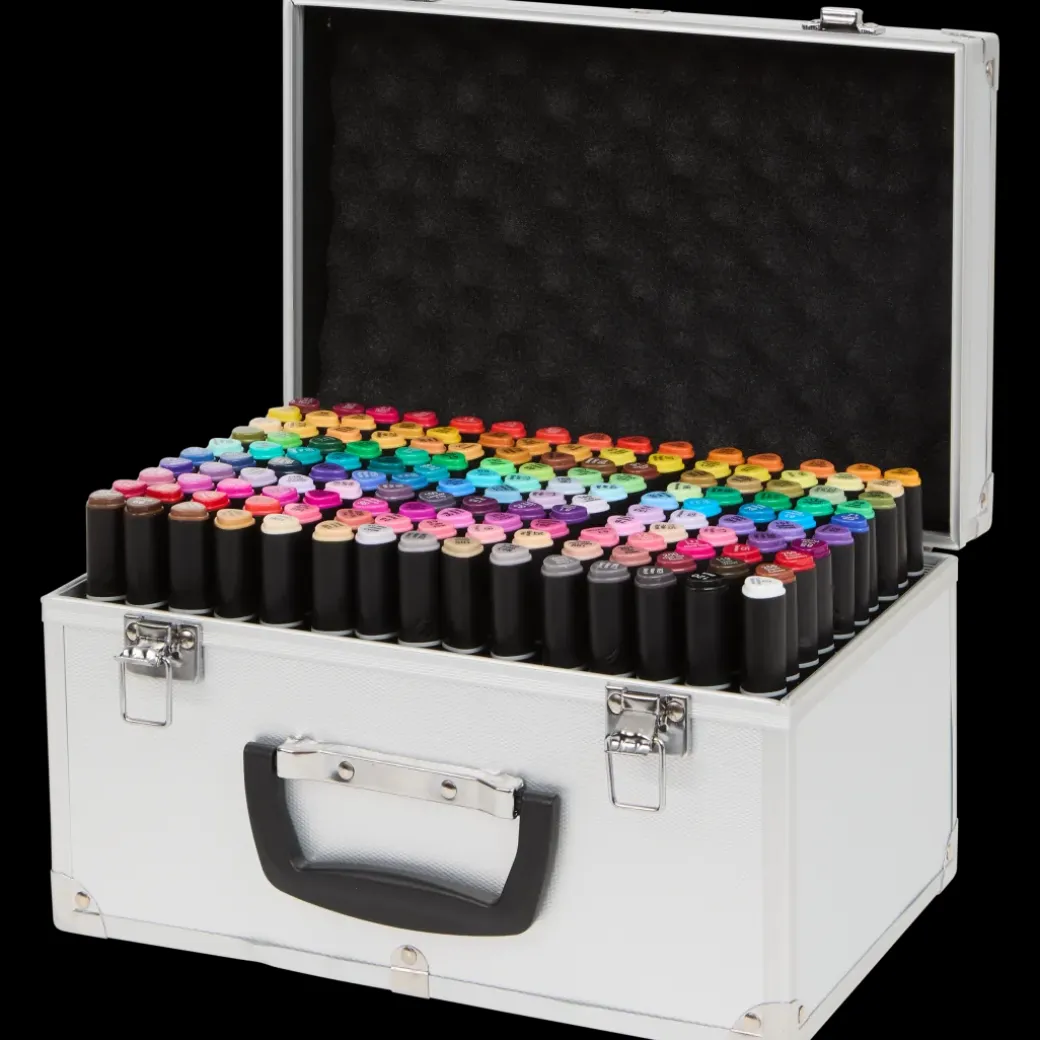 Coffret de marqueurs double pointe DécoTime | Action FR