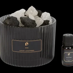 Diffuseur d'huiles essentielles avec pierres de lave | Action FR