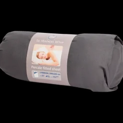 Drap-housse en percale de coton La Maison Rêve 180 x 220 cm | Action FR