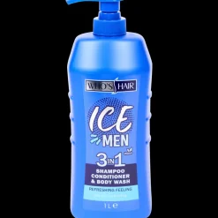 Gel douche Who's Hair Ice Men 3-en-1 1 litre | Action FR