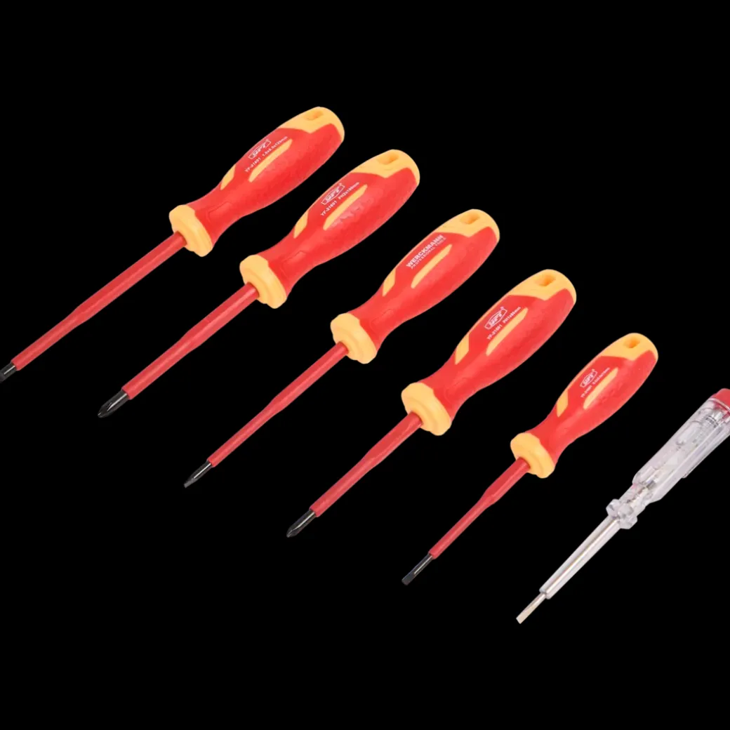 Jeu de 6 tournevis VDE Werckmann | Action FR