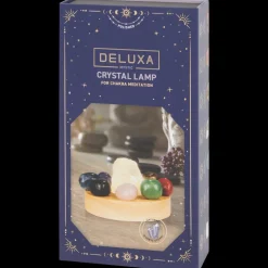 Lampe 7 chakras avec cristaux Deluxa | Action FR
