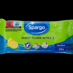 Lingettes humides pour sols Spargo Citron | Action FR