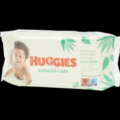 Lingettes pour bébé Huggies Natural Care Frais 56 Pièces | Action FR