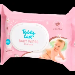 Lingettes pour bébé Teddy Care Regular 90 Pièces | Action FR