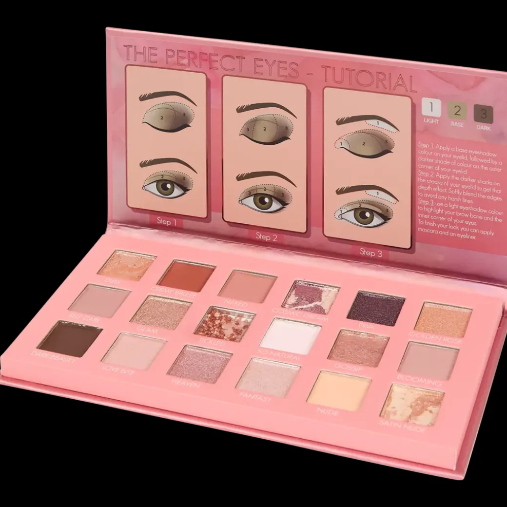 Palette d'ombres à paupières FAB Factory Nude | Action FR