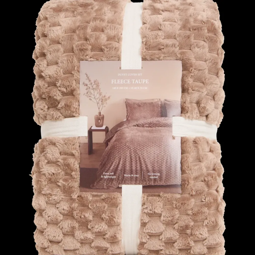 Parure de lit en polaire Coco 140 x 200 cm | Action FR