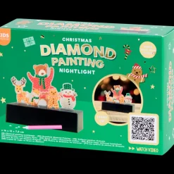 Peinture diamant veilleuse de Noël Kids Kingdom | Action FR