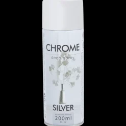 Peinture en aérosol chromée Argent Silver 200 ml | Action FR