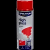 Peinture en aérosol haute brillance Spectrum Rouge Rouge 400 g | Action FR