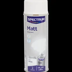 Peinture en aérosol Spectrum Blanc mat Blanc 400 ml | Action FR