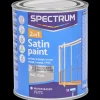 Peinture satinée 2-en-1 Spectrum RAL 7036 Gris 750 ml | Action FR