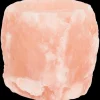 Photophore en cristal de sel Mineral Rose | Action FR