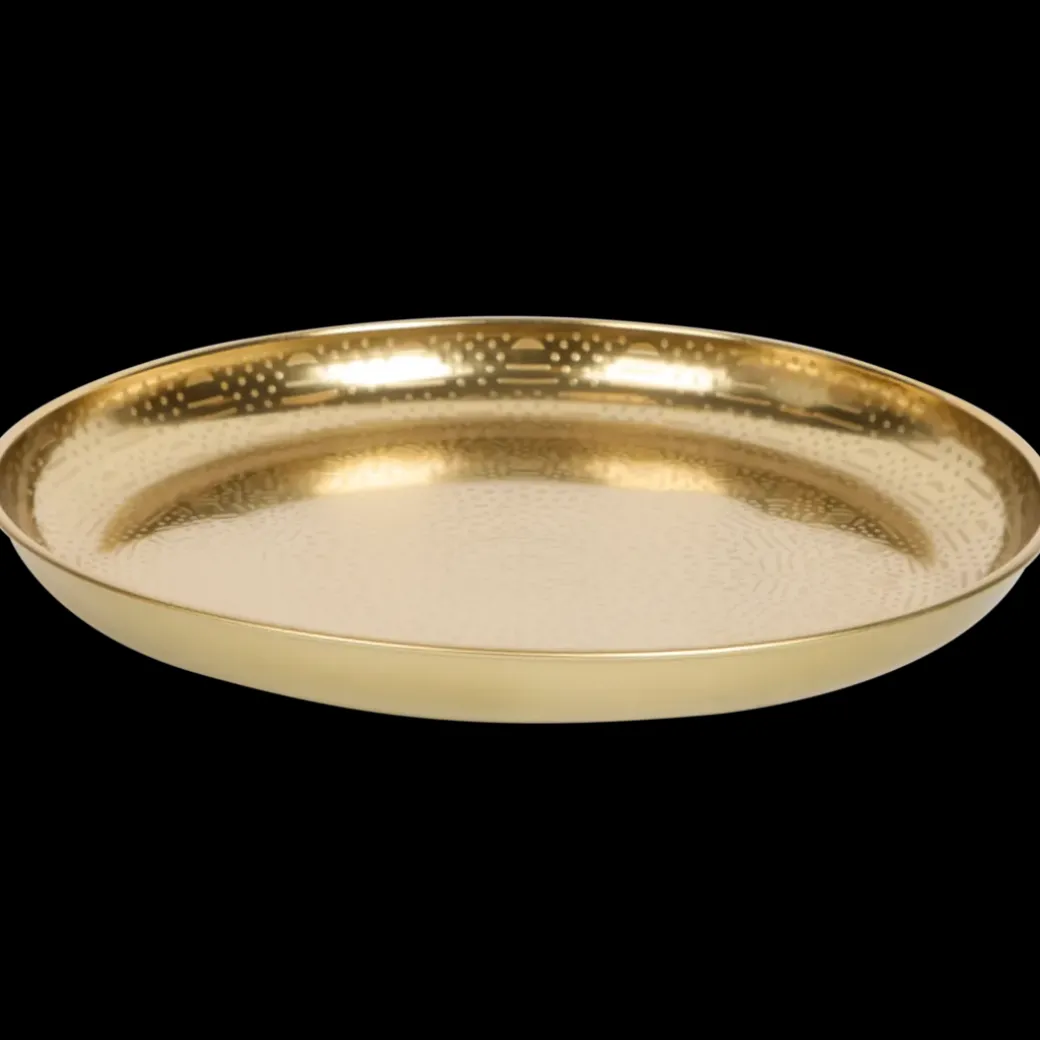 Plateau décoratif doré | Action FR