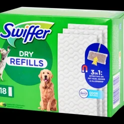Recharge de lingettes sèches pour le sol Swiffer | Action FR