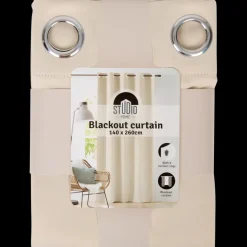 Rideau occultant prêt-à-poser Studio Home Polyester | Action FR