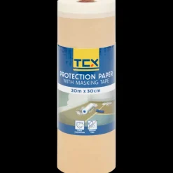 Ruban de masquage avec papier TCX | Action FR