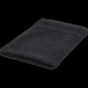Serviette invité Capetown Noir 50 x 30 cm Noir | Action FR