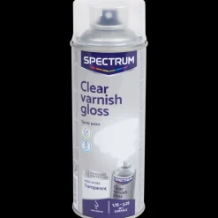 Vernis haute brillance Spectrum Transparent Transparant 400 ml | Action FR